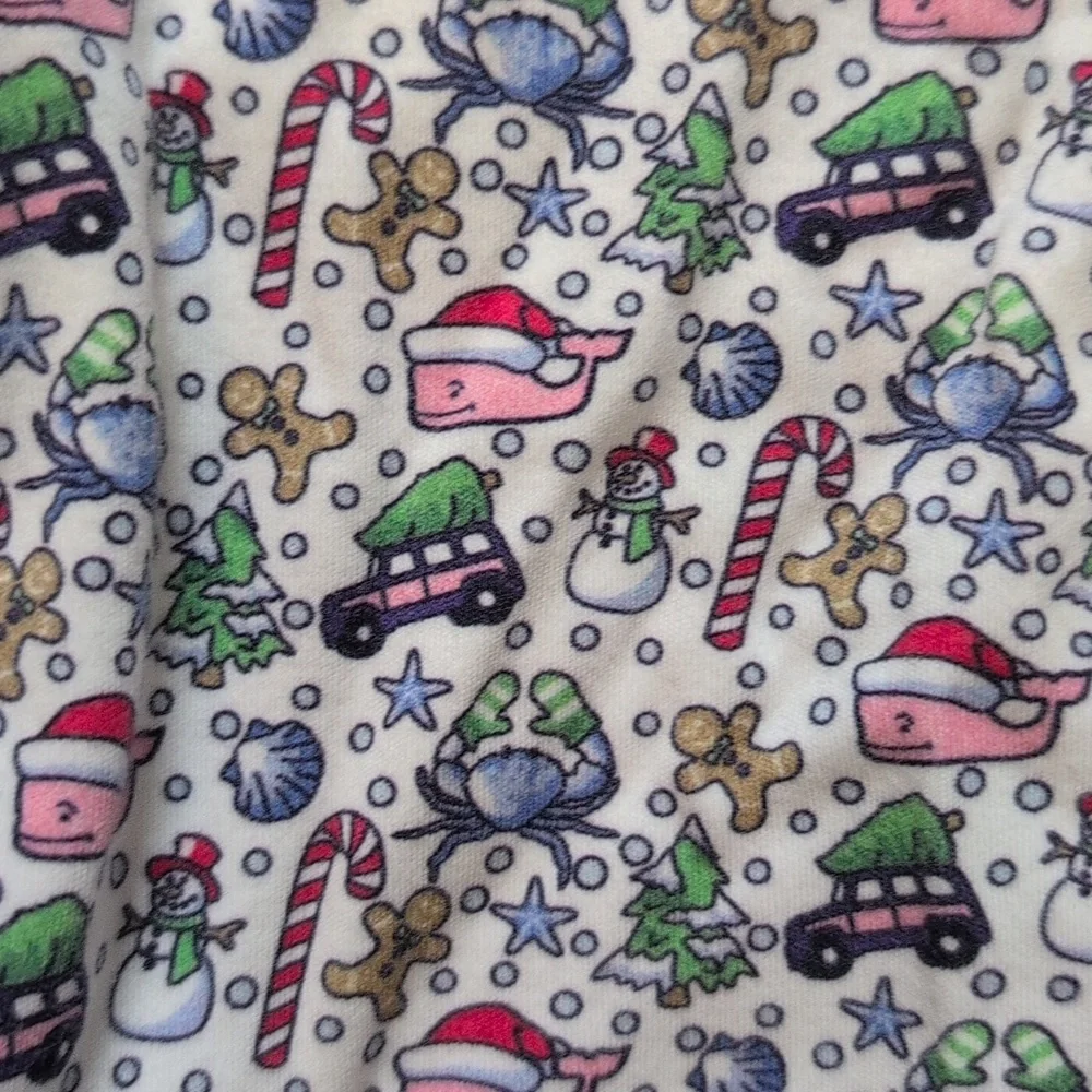 Vineyard Vines Christmas 6-12 Months Footie Pajamas